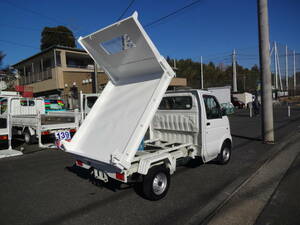 K07☆ CarryT 浅底Dump truck 一方開 ４ＷＤ 土砂禁 ５Ｆ