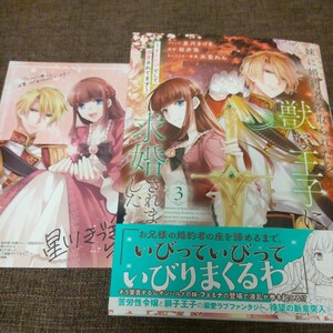 ■■2月発行■星川きづき「妹に婚約者を取られたら、獣な王子に求婚されました(3)」■アニメイト特典付■zerosum