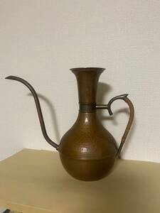 茶道具 銅製 茶壺時代物