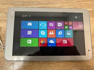 【E/H010】TOSHIBA dynabook S38 Model:WT8-B 東芝 ダイナブック タブレット ※通電確認済