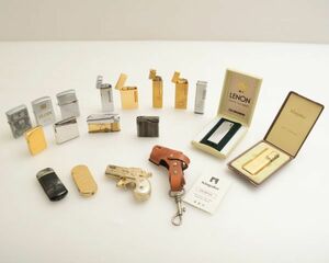 K000L25T　ライター★まとめてセット★ZIPPO★ジッポ★LENON★Kingstar★ELGIN★ガスライター※現状品劣化あり