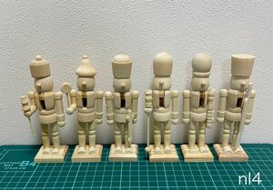 トールペイント　兵士　未完成木製　ハンドメイド　白木