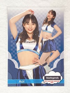 ☆ BBM プロ野球チアリーダーカード 2021 DANCING HEROINE 舞 舞24 bluelegends 埼玉西武ライオンズ Aoi ☆