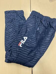 ★新品　FILA フィラ　レディース　冬用ゴルフパンツ　Mサイズ【ネイビー】