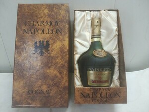 未開栓 古酒【 NAPOLEON COGNAC CHARMOY シャモイ 40度 700ml 】未使用在庫品 ナポレオン コニャック 箱劣化