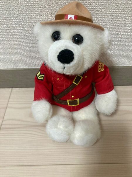 カナダ ぬいぐるみ くま RCMP