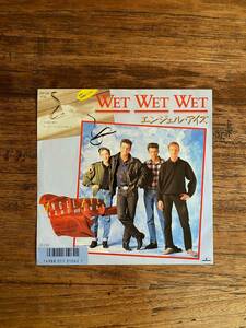 Wet Wet Wet「Angel Eyes (Home And Away)」日本盤 国内盤 7inch シングル 80s 全英5位 ポップソウル シンセポップ
