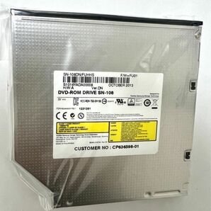 【TSST】 東芝サムスン SATA接続 12.7mm厚 DVD-ROM ドライブ　SN-108(新品)