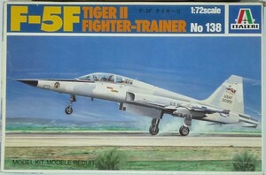 1:72 イタレリ ITALERI F-5F TIGERⅡ FIGHTER-TRAINER