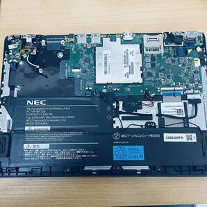 ジャンク 画面割れ ヒンジ破損など NEC NM700/MAW-KS Core i7-8500Y RAM オンボ8GB SSD、無線LANアダプタなど欠品の画像6