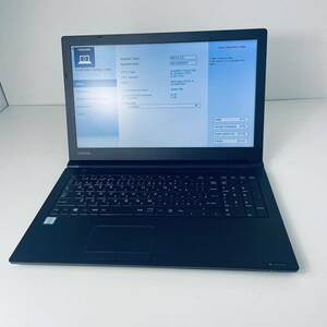 ジャンク 東芝 dynabook B55/AN Core i3-6100U RAM 4GB HDD無し BIOS確認済み