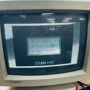 起動ゲーム動作しました NEC PC-8801MA 2HD FM音源の画像9