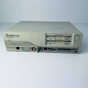 98-7 NEC PC-9801UF HDD無し V30 8MHz 512kb FDからMS-DOS6.20起動確認しました