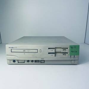 98-9 NEC PC-9821Ce model S2 通電のみできましたが画面出力されません 詳細不明 部品取りなど
