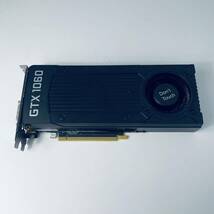 ジャンク 【注意】動作確認してません ZOTAC GeForce GTX1060 3GB チップに焦げあり_画像1