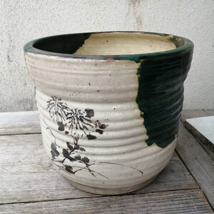  Oribe fire pot water shop bin pot cover water lily pot me Dakar antique antique 