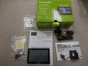 ♪♪【ジャンク】 Panasonic パナソニック Gorilla ゴリラ CN-GP550D 5V型 SSDポータブルナビナビゲーション 2015年製♪♪