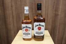 ★ 【未開栓】ウイスキー JIM BEAM ジンビーム 700/1000ml 2本セット【Y401071】★_画像1