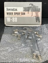 【中古品】iwata　WIDER SPRAY GUN　W-88　IT1T130DB2PC_画像1