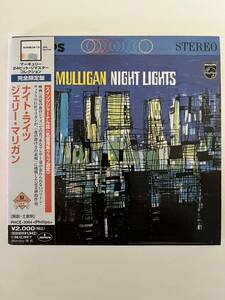 【CD】【'96 帯付国内盤 紙ジャケ】GERRY MULLIGAN / NIGHT LIGHTS