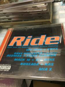 即決！VA「RIDE」REDMAN/ONYX/WU-TANG/NOREAGA/NAS/MIA X/MACK 10/BIG MIKE/EASTSIDERS/SNOOP/THE ROOTS/TRINA/PHIFE/NAUGHTY BY NATURE