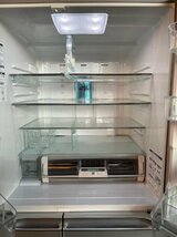 HITACHI R-B6200 6ドア 冷凍 冷蔵庫 2012年製 自動製氷 真空チルド 620L 日立 【現状品】_画像2