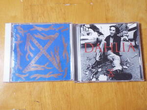 X JAPAN 2枚セット ◇ BLUE BLOOD (ブルー・ブラッド） / DAHLIA 