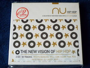 新品★Nu Hip Hop／THE NEW VISION OF HIP HOP◆デジパック仕様 2枚組CD◆WILL.I.AM／PETE ROCK／JAZZY JEFF 他 全30曲収録◆ヒップホップ