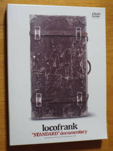 新品DVD★locofrank［ロコフランク／STANDARD documentary］2枚組DVD◆ライブ・リハーサル・移動日・オフショットまで全てを収録