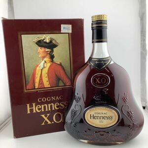 ★未開栓★ヘネシー XO コニャック箱付き金キャップ 古酒 1 Hennessy COGNAC 【S70020-305】