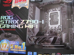 ASUS ROG STRIX Z790-I GAMING WIFI Z790 LGA1700 DDR5 USB3.2 SATA6Gb/s Mini-ITX ゲーミングマザーボード