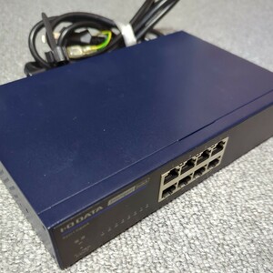 アイ・オー・データ BSH-G08M intelligent switch 8port Gigabit