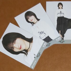 乃木坂46 林瑠奈 チョーカーネックレス 会場限定 生写真 3種 34thSGアンダーライブ