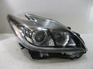 (24-27)　プリウス　ZVW30　後期　G'ｓ　右ヘッドライト　HID　純正　47-52　81145-47571　刻印ナ