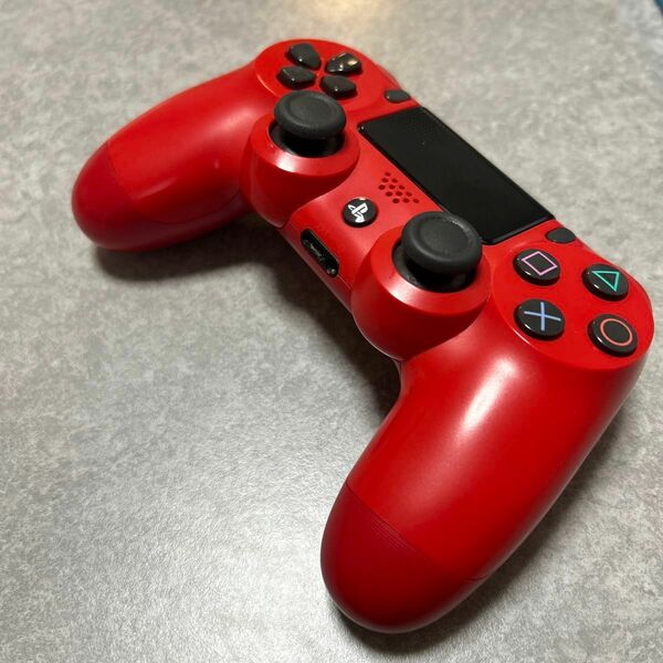 DUALSHOCK4 PS4コントローラー　レッド