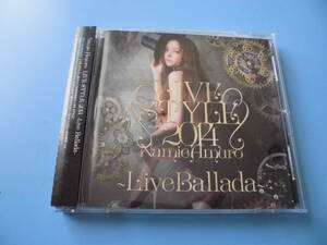 中古ＣＤ◎安室奈美恵　ＬＩＶＥ　ＳＴＹＬＥ　２０１４　～Ｌｉｖｅ　Ｂａｌｌａｄａ～◎１５曲収録