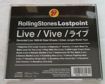 CD-＊J81■ローリングストーンズ　Lostpoint Live ライブ Rolling Stones■_画像3