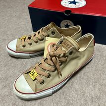 CONVERSE ALL STAR NYLON OX 8(26.5cm) コンバース オールスター　ナイロン　2003年　当時物　シャンパン　日本製_画像1