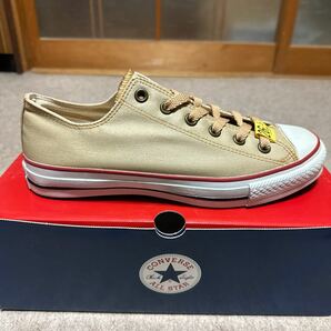 CONVERSE ALL STAR NYLON OX 8(26.5cm) コンバース オールスター ナイロン 2003年 当時物 シャンパン 日本製の画像4