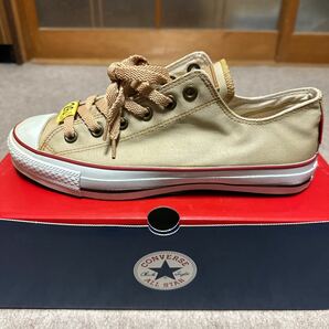 CONVERSE ALL STAR NYLON OX 8(26.5cm) コンバース オールスター ナイロン 2003年 当時物 シャンパン 日本製の画像5