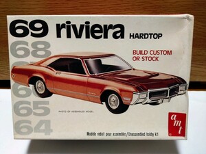 AMT 69 riviera HARDTOP ビュイック リビエラ ハードトップ 1969年式 絶版 未組立