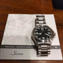 SINN ジン 556 a インストゥルメント ウォッチ 自動巻 腕時計　パイロットウォッチ　ドイツ　_画像7