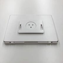 タブレット用防水ケース(ホワイト) 壁掛け お風呂 ipad 対応 フック 縦横 回転 キッチン 洗面 タッチ操作対応_画像6