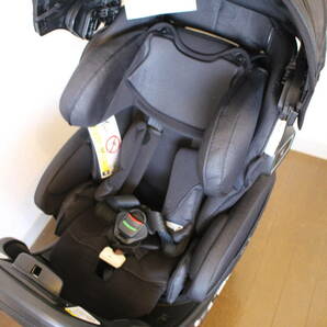 ★☆良品 Aprica フラディア グロウ ISOFIX 360° セーフティ プレミアムAB ブラック 黒 回転 新生児 SAFAETY チャイルドシート☆★の画像6