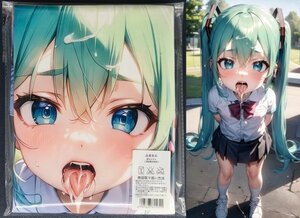 ▲初音ミク 12585▲コスプレ▲タペストリー・抱き枕カバー系・超大バスタオル・毛布・ポスター▲超大105×55cm