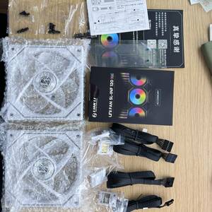 LIAN LI uni FAN SL-INF 120 ファン２つと付属品