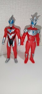 ウルトラマンジード　プリミティブ　ソリッドバーニング　ソフビヒーロー　対決セット