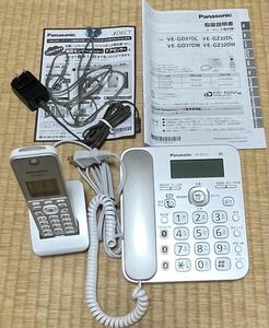 コードレス電話機 パナソニック GZ32DL-S ルルル シルバー