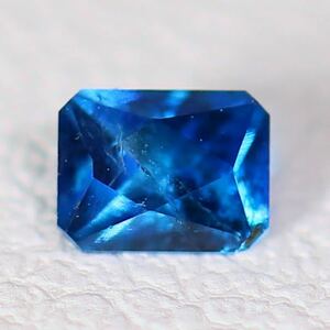 【魅力的な濃いブルー】『天然ユークレース』0.14ct ジンバブエ産 ルース 色石 裸石 宝石【4075】