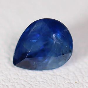 * super-discount start * [ natural sapphire ]0.59ctmadaga Skull production loose color stone unset jewel gem [4111S]